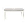 Hanah Home Vina White Soho Grey Juego de Comedor Extensible